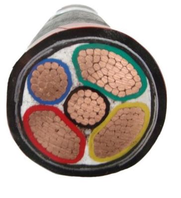 0.6/1KV नामित वोल्टेज XLPE इन्सुलेशन CU पावर केबल तापमान अनुप्रयोगों के लिए