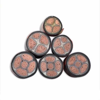 कम वोल्टेज 5X25MM2 बख्तरबंद विद्युत तार निर्माण कार्य के लिए पावर केबल