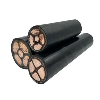 प्रमाण पत्र सीई आईएसओ सीसीसी 5X25MM2 3X16mm2 स्टील वायर बख्तरबंद केबल निर्माण कार्य के लिए