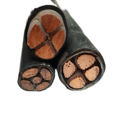 4 कोर लो वोल्टेज पावर केबल 0.6/1 केवी XLPE इन्सुलेशन के साथ 4 * 70mm2 विभिन्न आकार