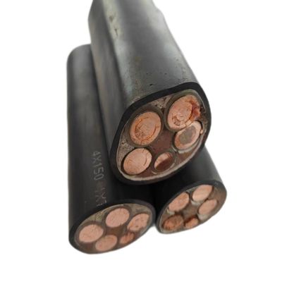 Nyy 5 कोर पावर केबल XLPE 16mm-95mm वायर इलेक्ट्रिकल केबल Cu पीवीसी शीथ्ड ग्राउंड 25mm-35mm आकार