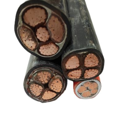 UL प्रमाणित कम वोल्टेज कॉपर बख्तरबंद पावर केबल XLPE पीवीसी इन्सुलेशन 25mm2-70mm2 के साथ