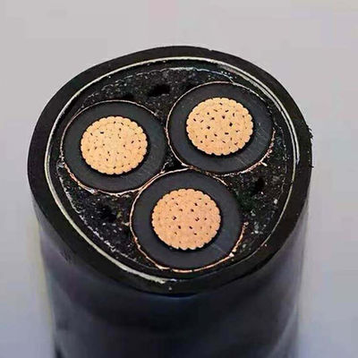 निर्माण भवन 11kv 185mm x 3 कोर XLPE पीवीसी पावर केबल 0.6/1kv ठोस YJV YJLV