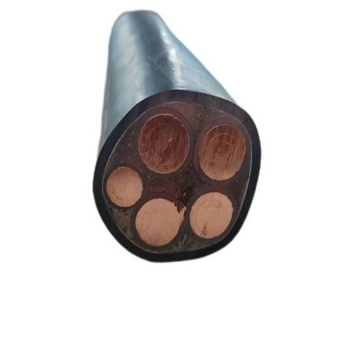NYY Nym कॉपर कंडक्टर 0.6/1kv XLPE निर्माण के लिए अछूता पीवीसी जैकेट केबल