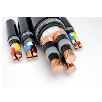 टिकाऊ बिजली वितरण के लिए कम वोल्टेज कॉपर कंडक्टर 1x300mm2 XLPE पावर केबल