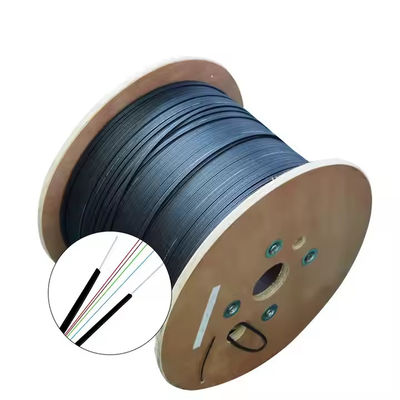 एफआरपी शक्ति लचीला 2 कोर फाइबर ऑप्टिक केबल FTTH हाई स्पीड इंटरनेट के लिए